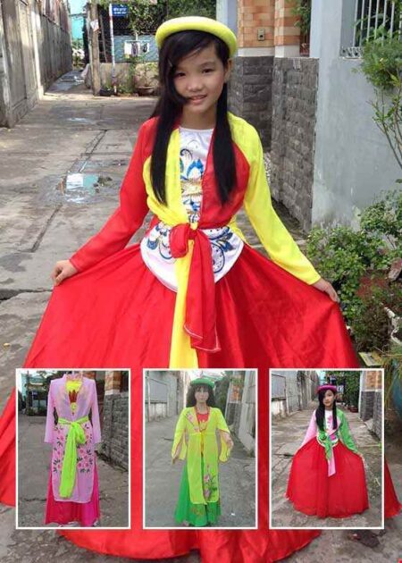 Áo tứ thân trẻ em