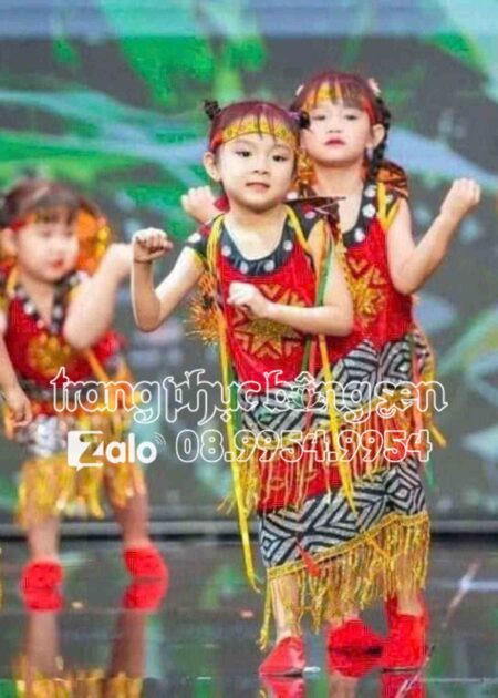 Áo Váy Tây Nguyên trẻ em