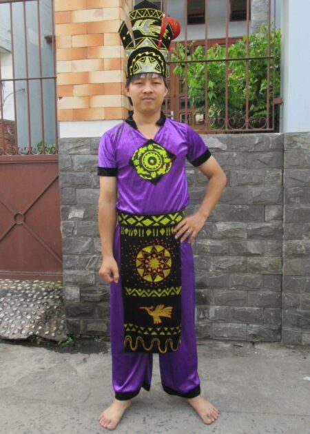 Âu Lạc nam nhung tím đai nổi