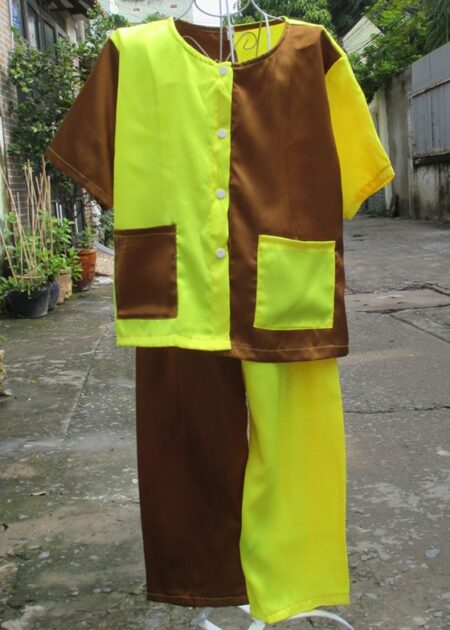 Bà ba trẻ em đồng dao vàng - nâu