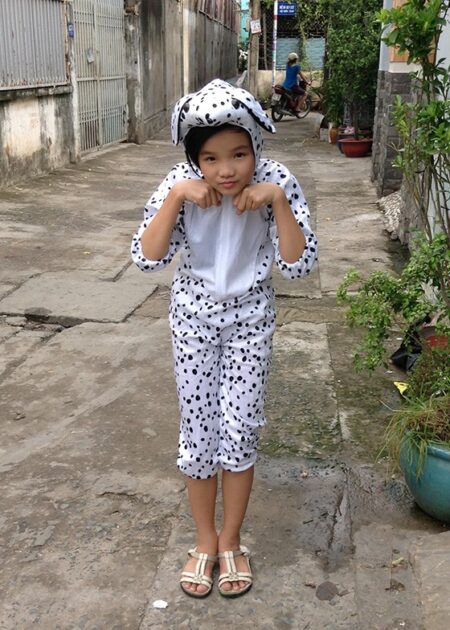 Đồ thú hở mặt trẻ em - con dê