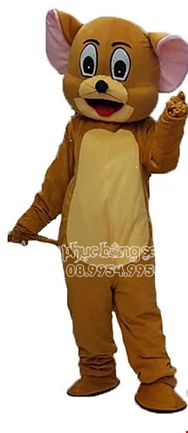 Mascot chuột nâu