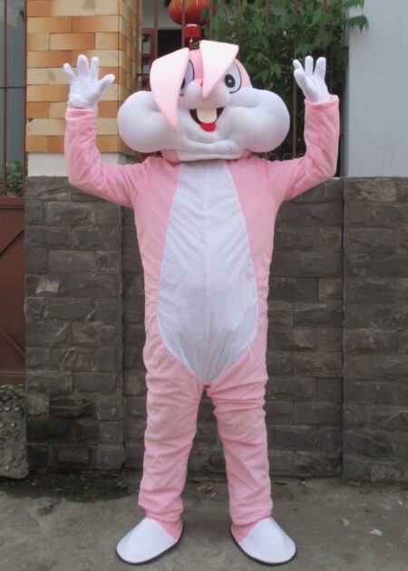Trang phục Mascot con thỏ cười