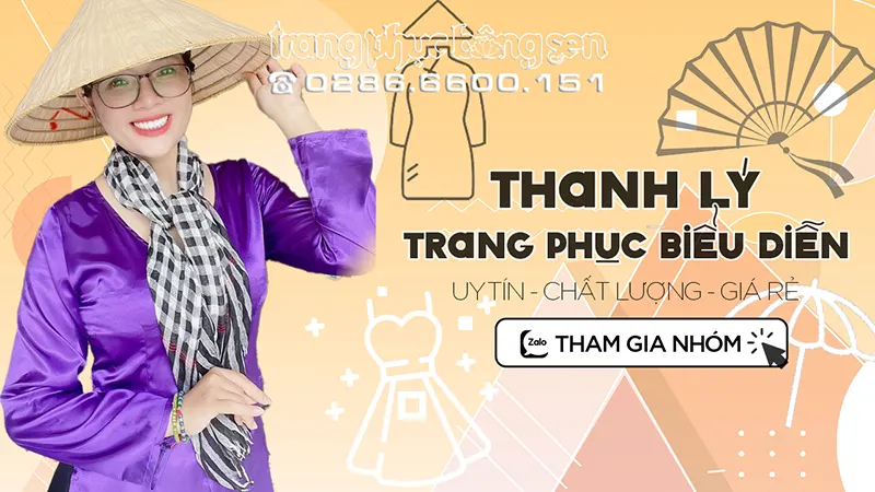 thanh lý trang phục biểu diễn